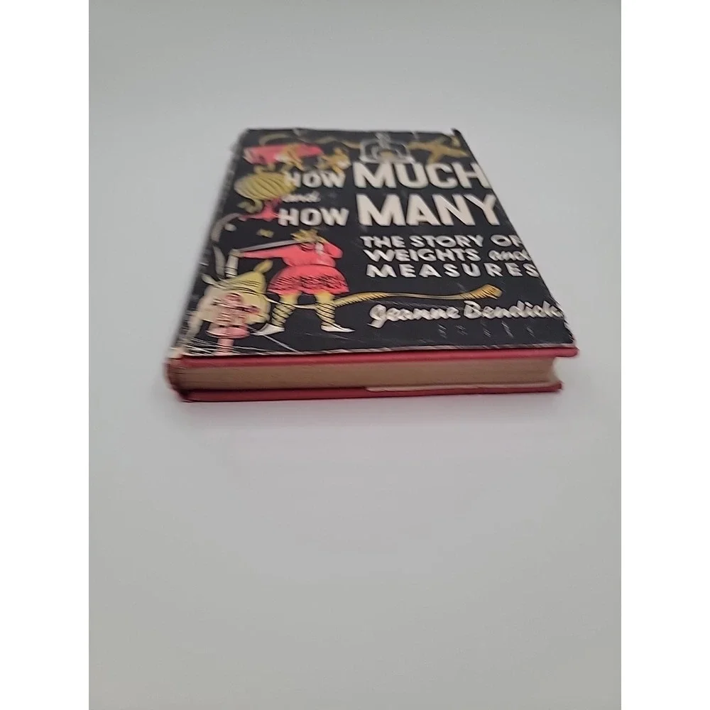 Jeanne Bendick How Much‎ and How Many Hardcover 20th Printing Science Fair